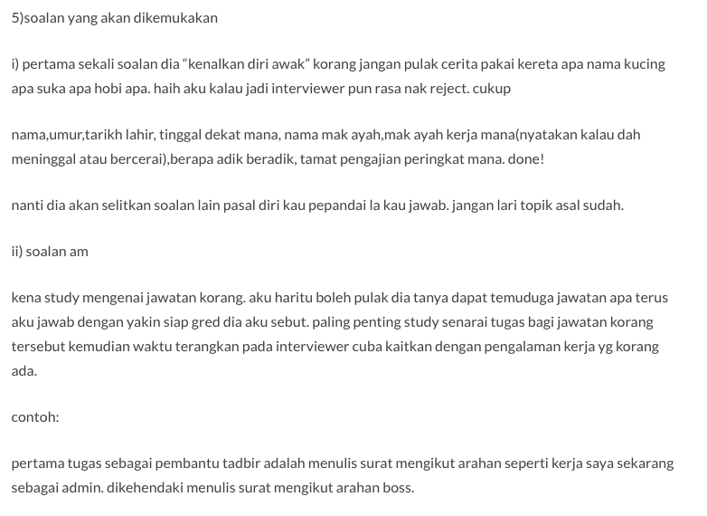 Contoh Ayat Memperkenalkan Diri Semasa Temuduga Rujukan Kerjaya Spa Hot Sex Picture